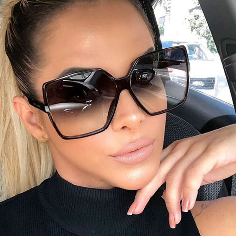 European and American large frame sunglasses - Image 3