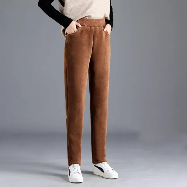 Women's corduroy pants Brown - Shop at LoveMi