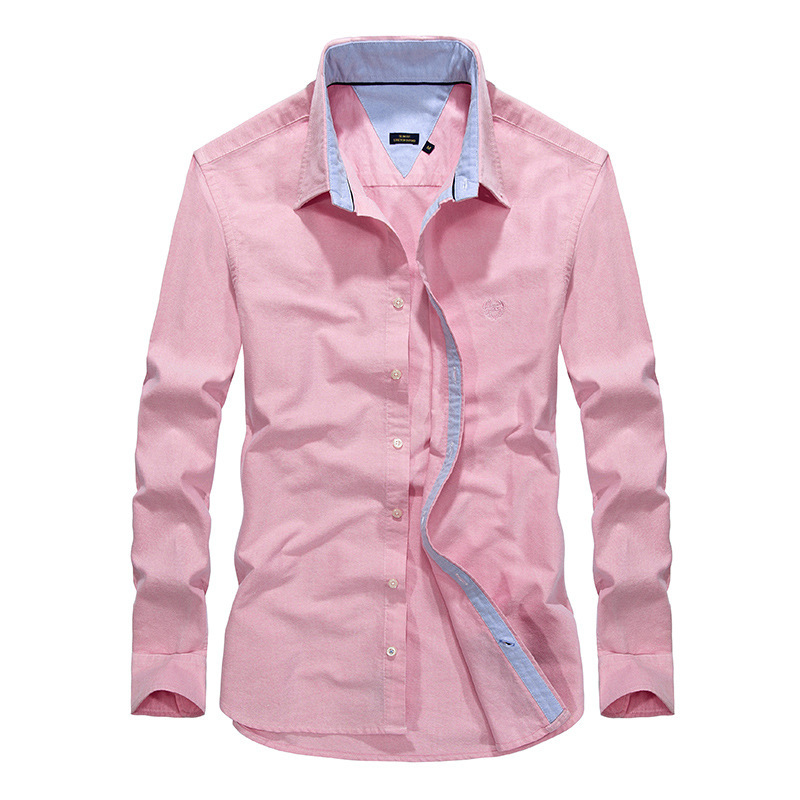Long sleeve lapel shirt
