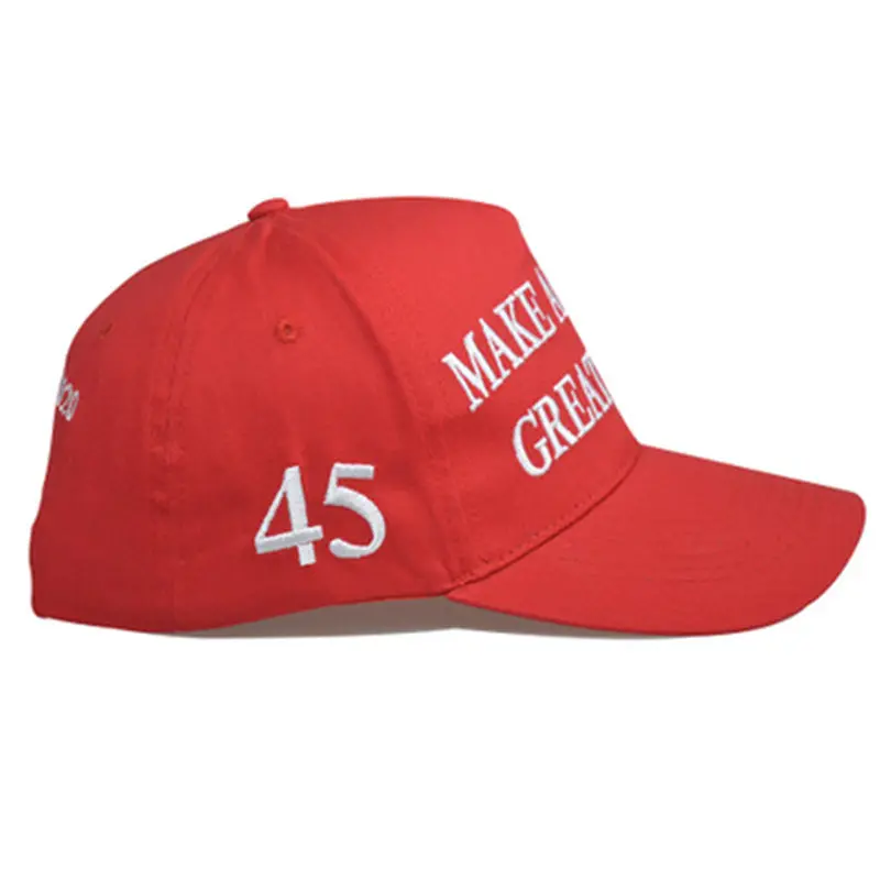 Trump, a popular Trump hat on