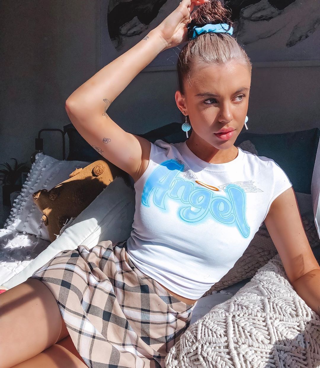 Printed T-shirt short sleeve top