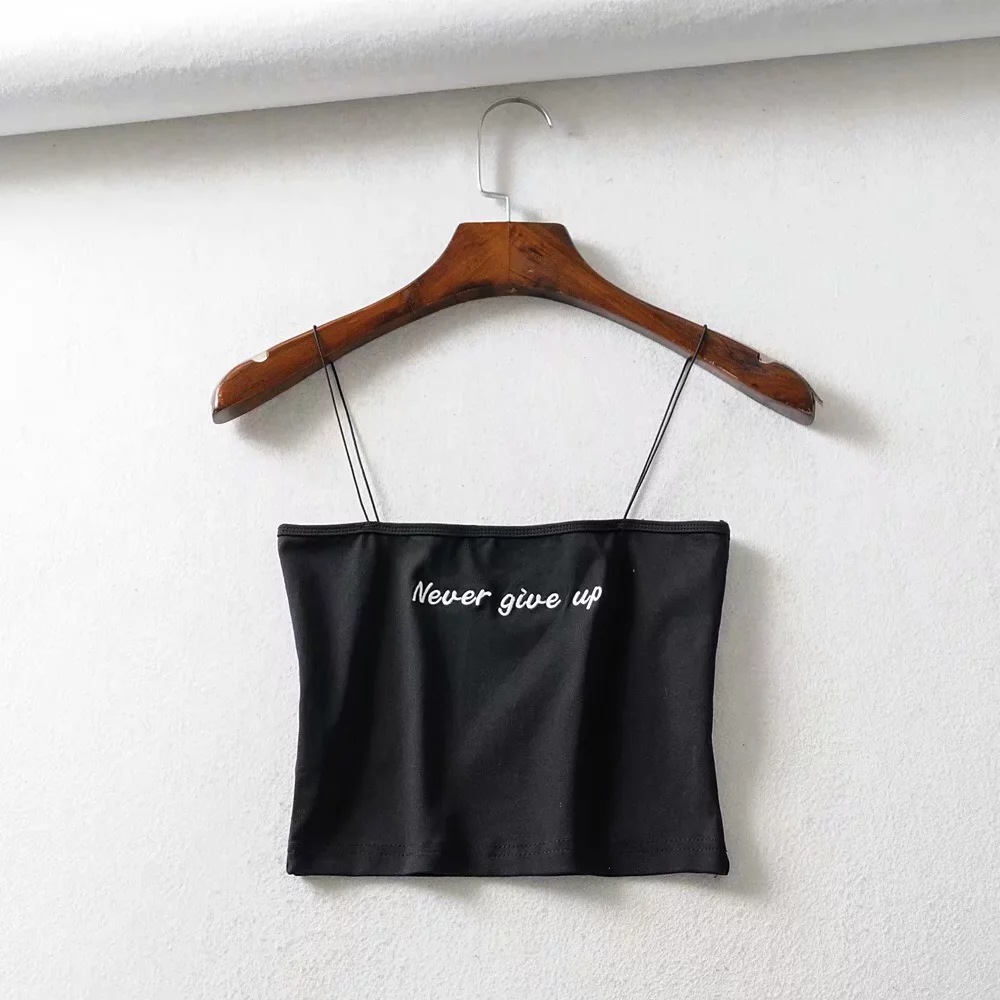 Embroidered thin rubber band sling