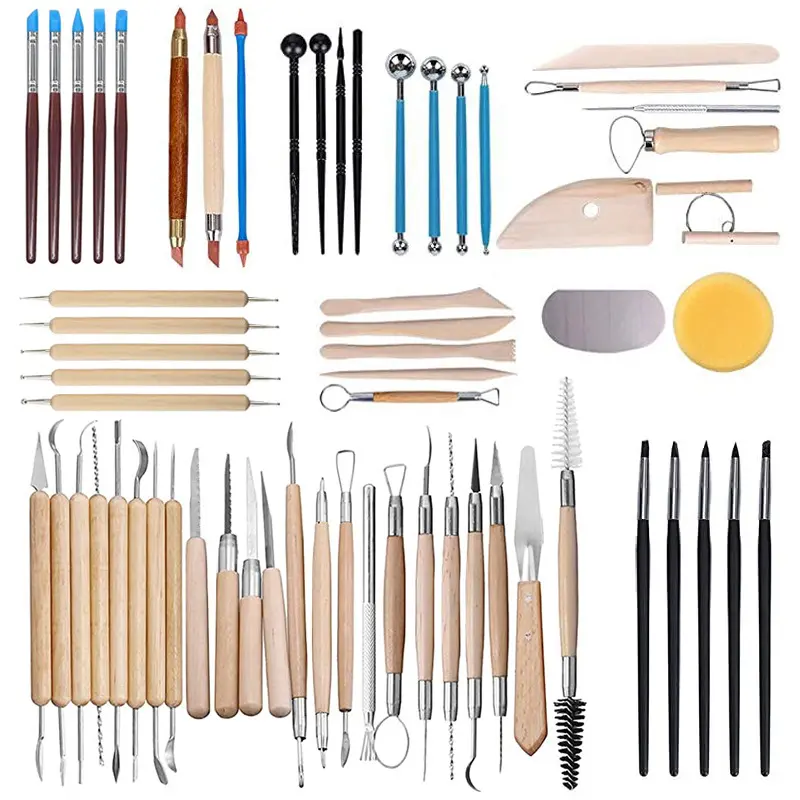 Ceramic Clay Tool Set Model Sculpture Combination