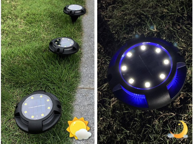 LED Solar Underground Light Outdoor Lawn Light — foto 6