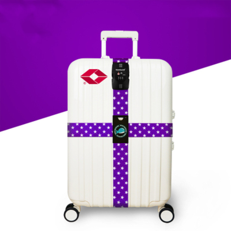 Sangle de valise TSA avec cadenas à code — 230 cm polyester 5