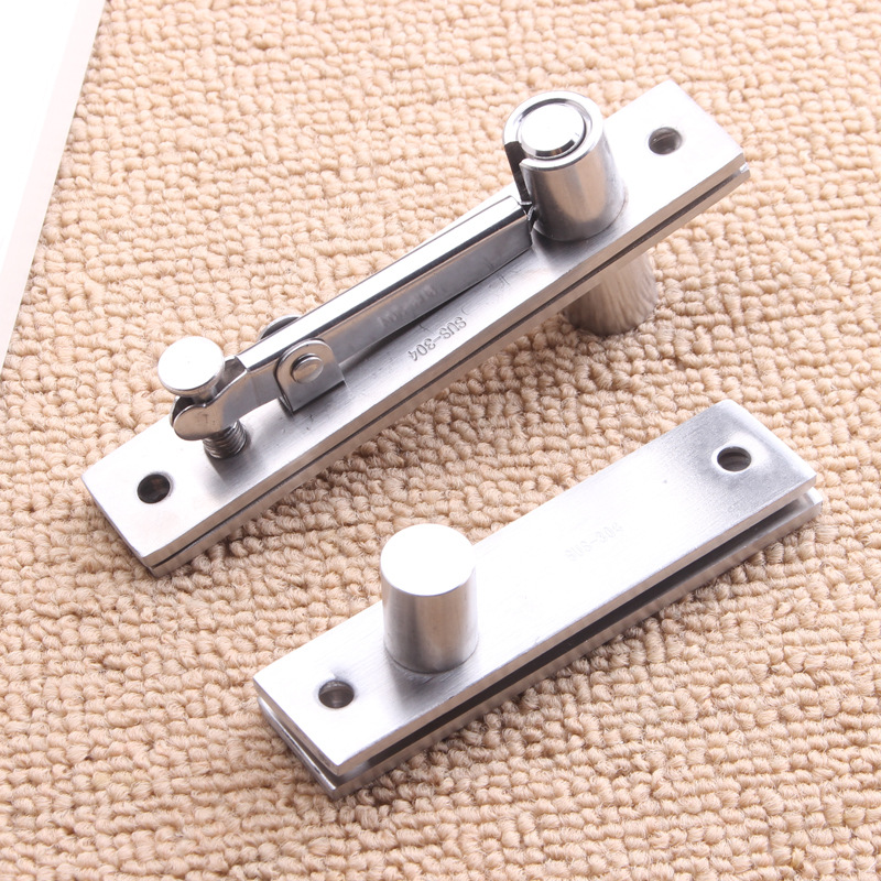 Wood 360 Degree Shaft Stainless Steel Pivot Door Hinge Heavy Duty