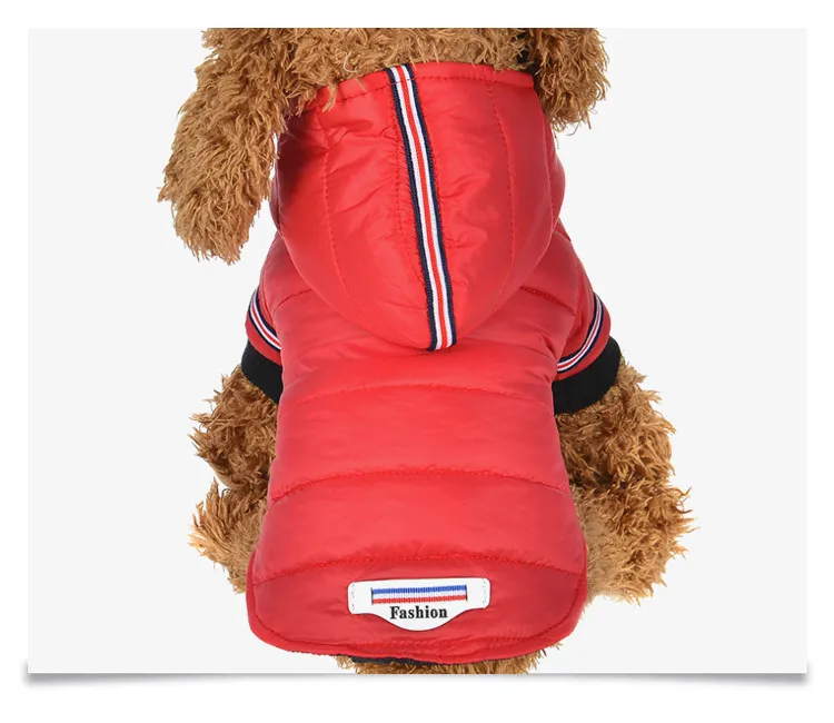 Dog clothes cat clothes autumn - Red
