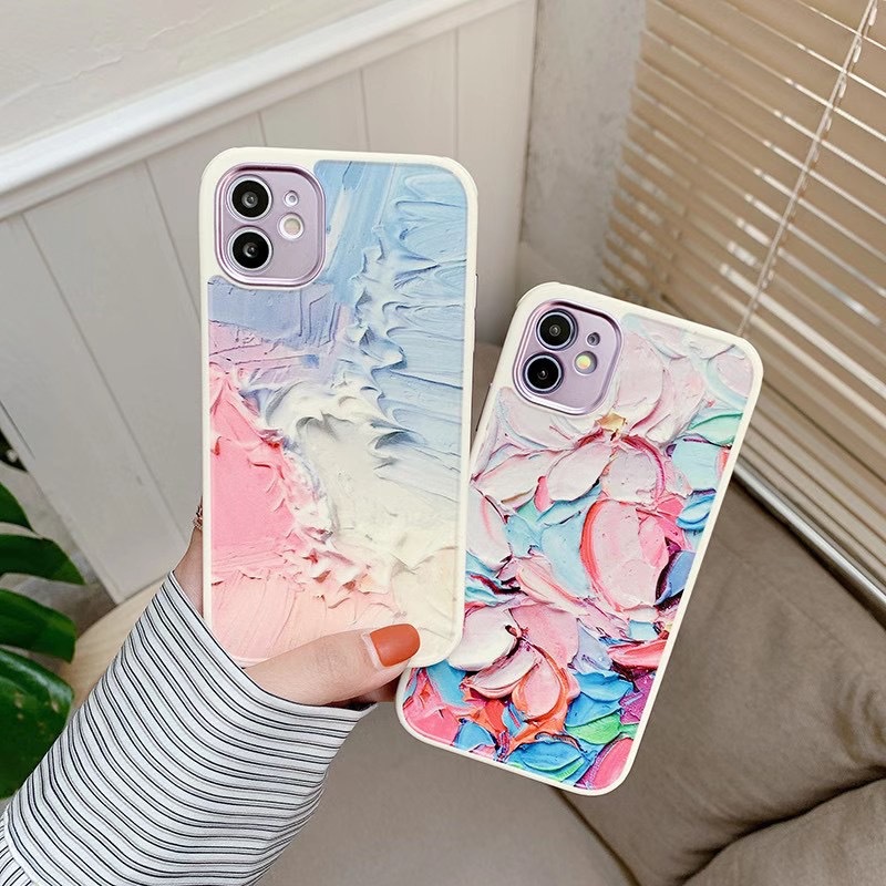 Funda celular lente electrochapada color cambiante