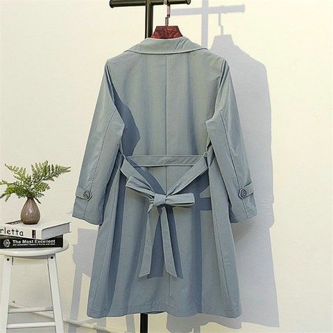 Oversized aging coat