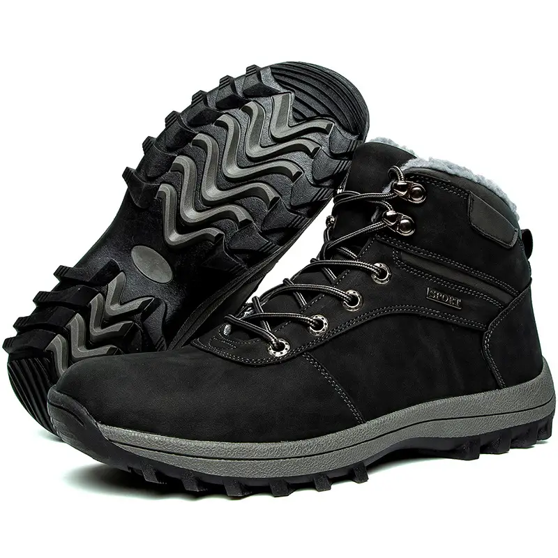 Korean Version Plus Velvet Padded Cotton Shoes Snow Boots
