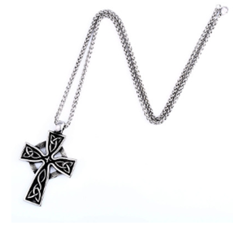Celtic Cross Pendant Titanium Steel Europe and America