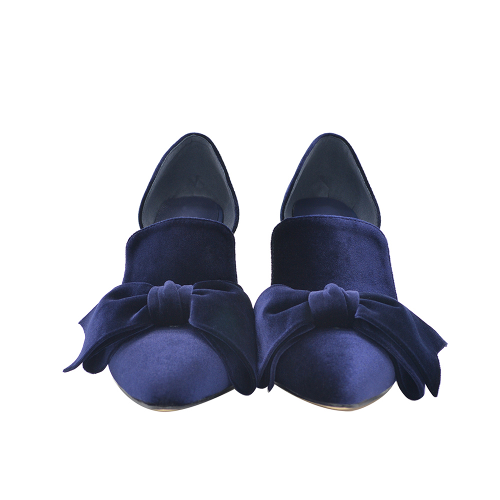 Simple and Generous Bow Temperament Women's Shoes