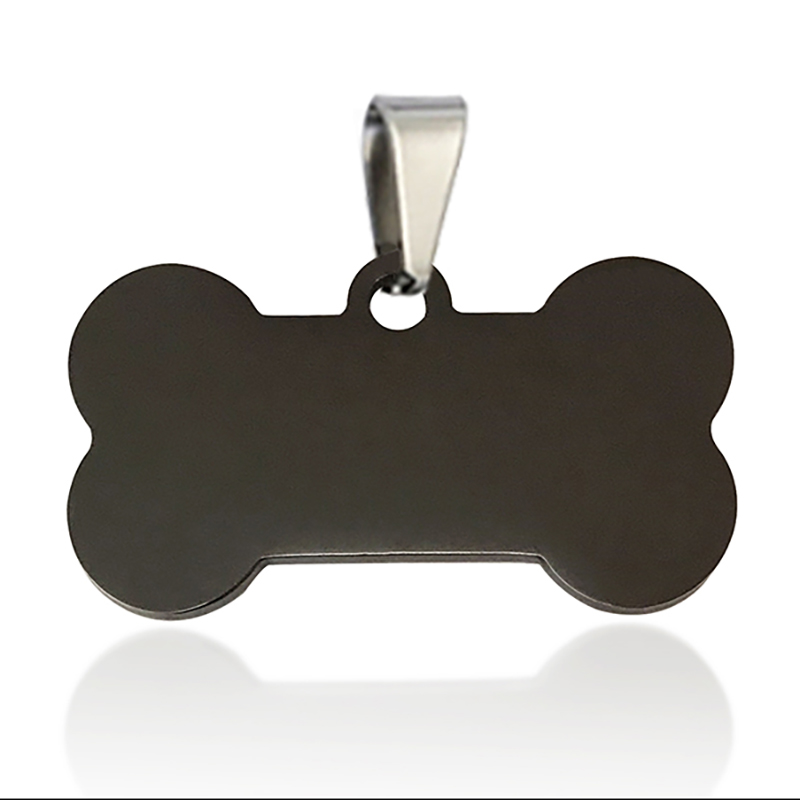 Stainless Steel Dog Tag Necklace Titanium Steel Pet Identity Tag Listing A2 - Shop at LoveMi