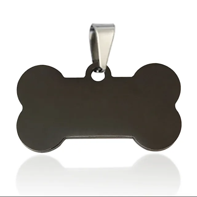 Stainless Steel Dog Tag Necklace Titanium Steel Pet Identity Tag Listing A2 - Shop at LoveMi