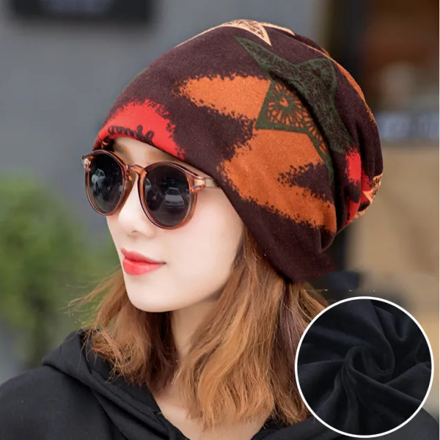 Hat Women's Autumn and Winter Fashion Multifunctional Hood Coffee Plush - Shop at LoveMi