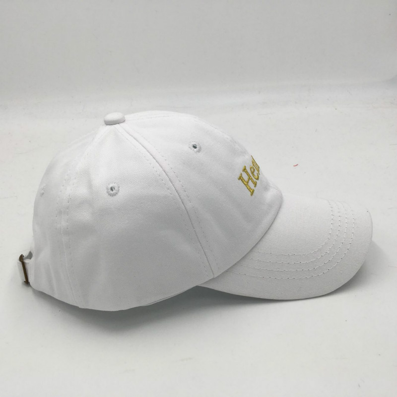 Embroidered Henny Cotton Adjustable Baseball Cap