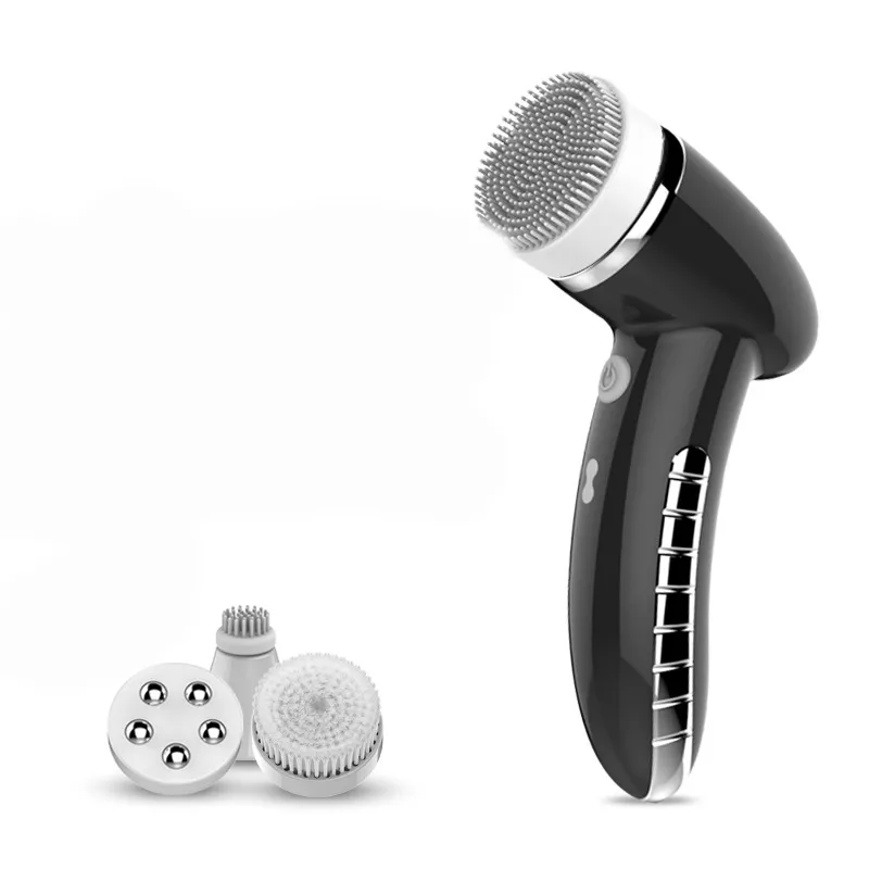 Four-in-one electric cleansing instrument - Black