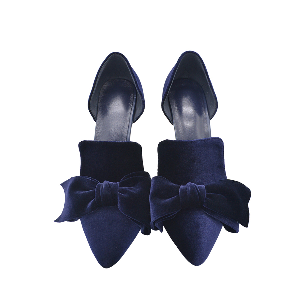 Simple and Generous Bow Temperament Women's Shoes