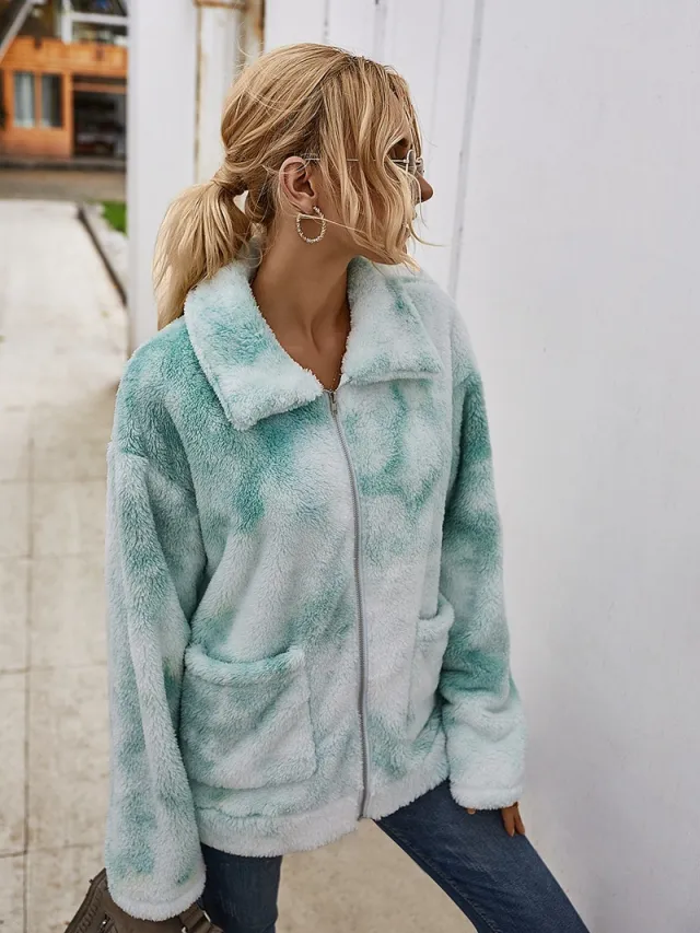 Women's warm jacket ladies Green - Shop at LoveMi