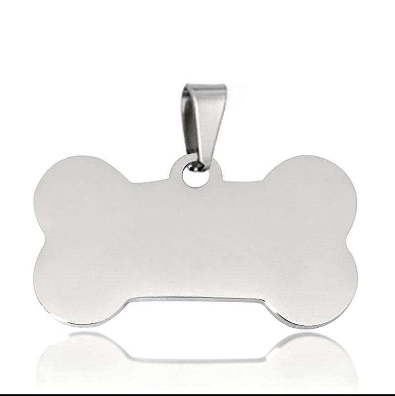 Stainless Steel Dog Tag Necklace Titanium Steel Pet Identity Tag Listing A1 - Shop at LoveMi