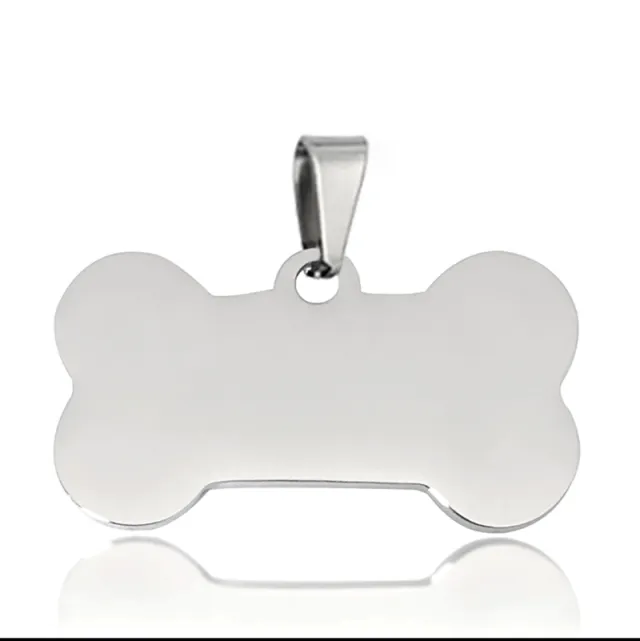 Stainless Steel Dog Tag Necklace Titanium Steel Pet Identity Tag Listing A1 - Shop at LoveMi