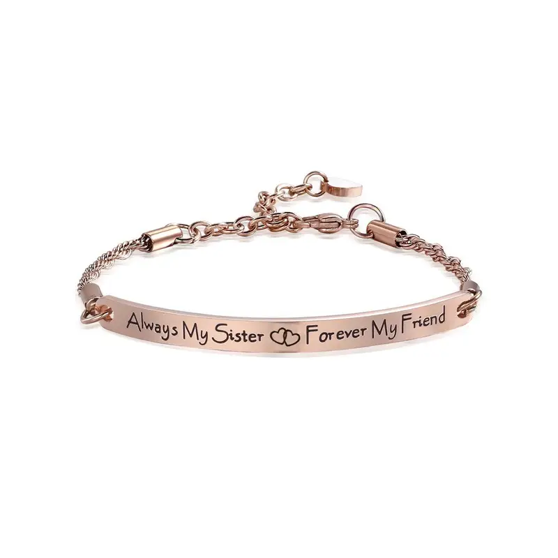 Always my sister forevermy friend bracelet bracelet