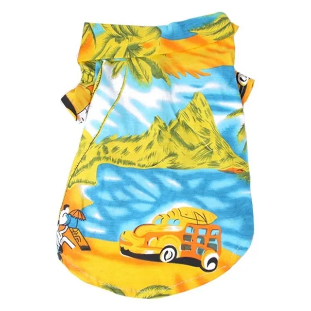 Autumn Pet Clothes For Dogs Jackets Dog Puppy Hawaiian Shirt Style E - Shop at LoveMi