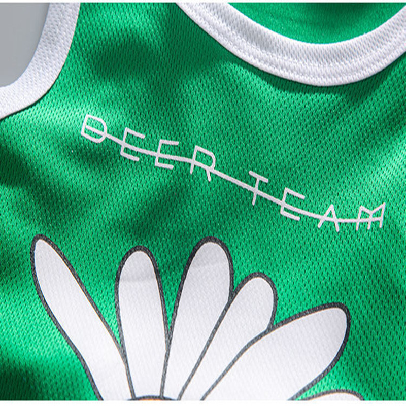 Summer Male Baby Daisy Sports Vest Shorts