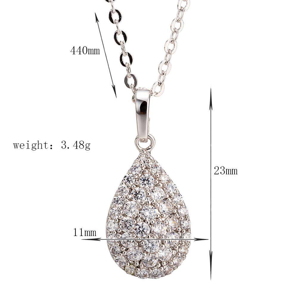 Drop-shaped necklace — foto 6