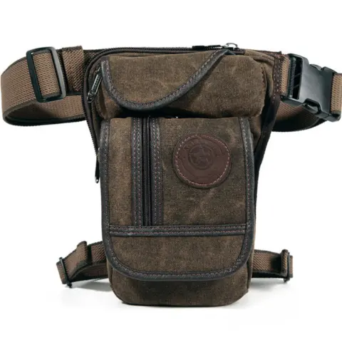 Multifunctional Casual Men's Wear-resistant Canvas Belt Bag