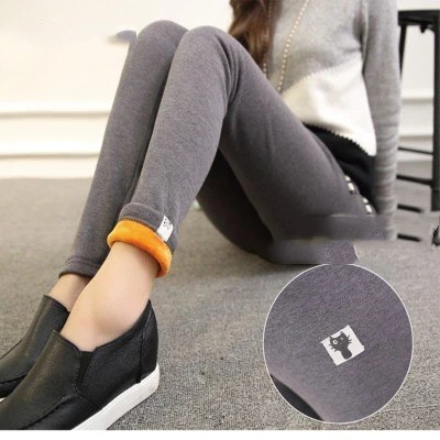 Maternity pants plus velvet thick warm gold velvet Gold - Shop at LoveMi