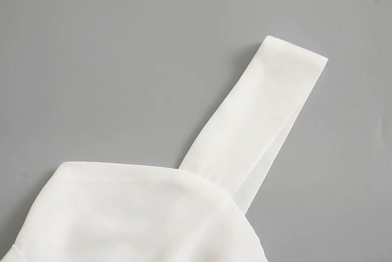 New French Strapless Dress In Spring And Summer