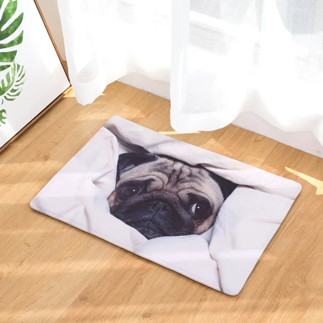Dog digital printing floor mat 3 Style - Shop at LoveMi