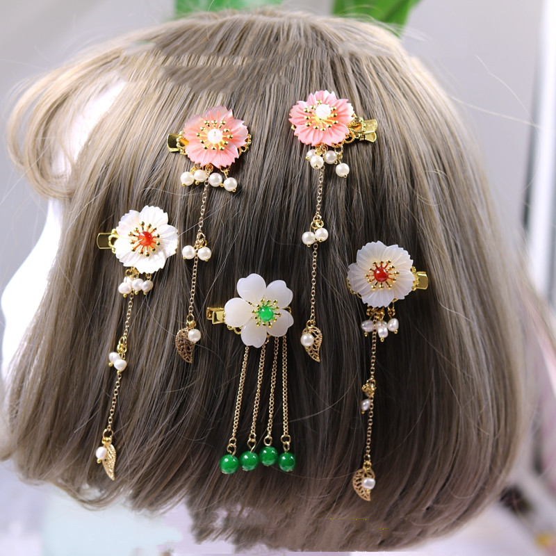 Antique hair ornaments Ying Luo diy material bag