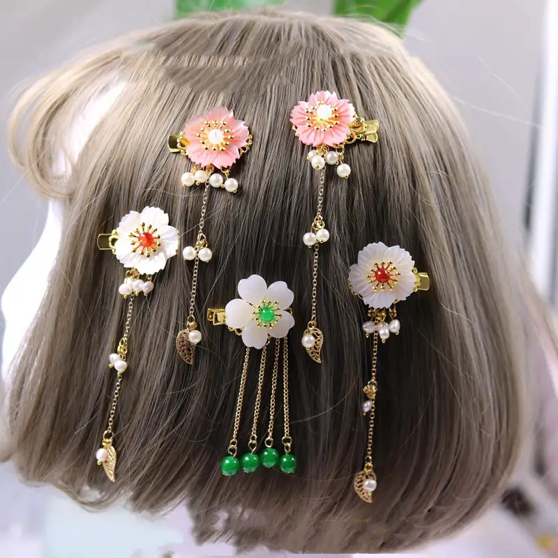 Antique hair ornaments Ying Luo diy material bag