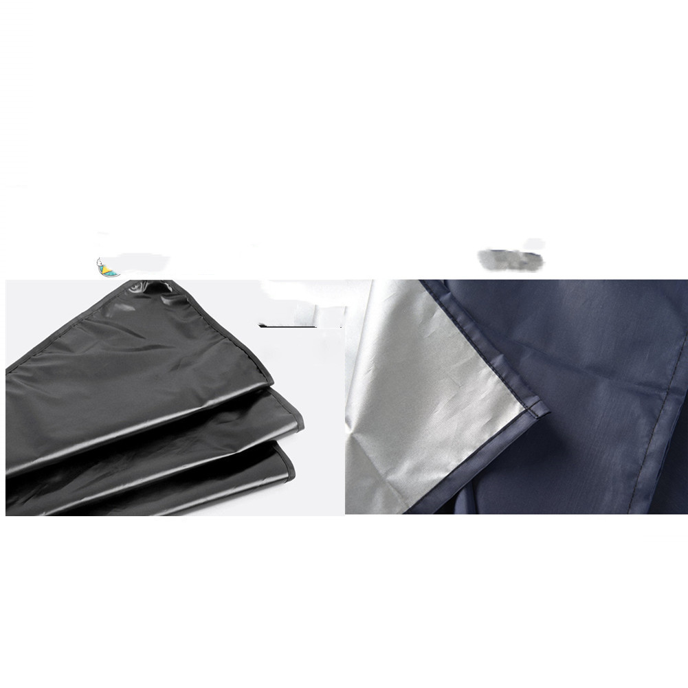 Black rubber Oxford car cover - Image 2