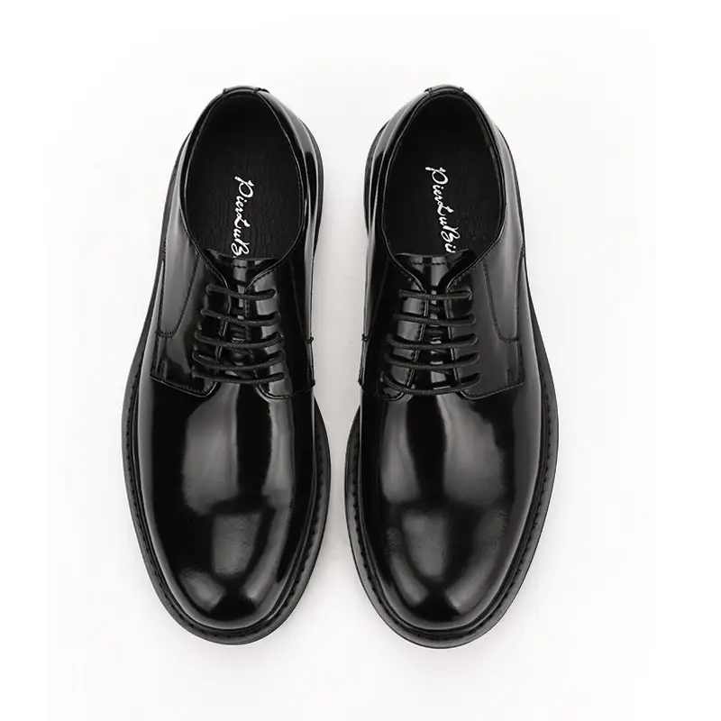 Men's Business Casual Trend All-match Increased Leather Shoes