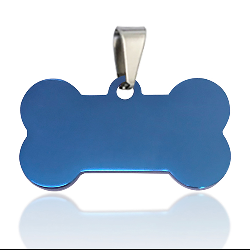 Stainless Steel Dog Tag Necklace Titanium Steel Pet Identity Tag Listing A3 - Shop at LoveMi