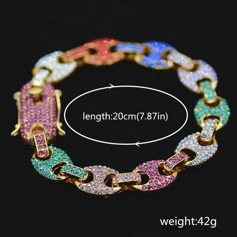 Full diamond bracelet