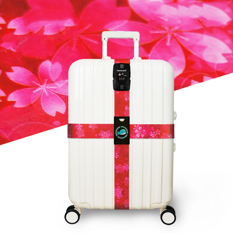 Sangle de valise TSA avec cadenas à code — 230 cm polyester 11