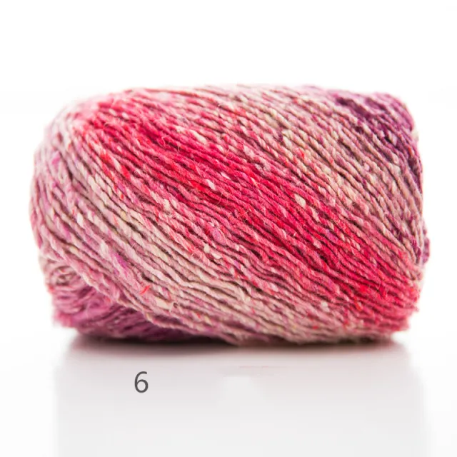 100g / roll Color segment dyed yarn 6Style - Shop at LoveMi