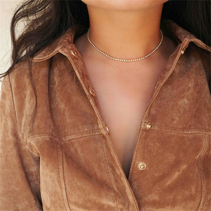Rhinestone necklace