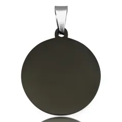 Stainless Steel Dog Tag Necklace Titanium Steel Pet Identity Tag Listing - A7 - View 1