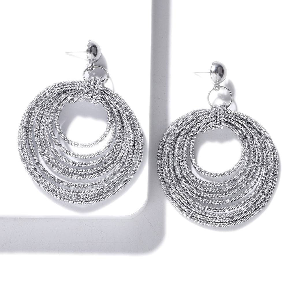 Fashionable And Fun Mosquito Coil Long Earrings