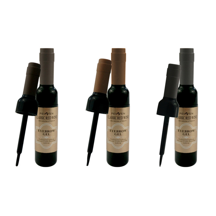 Red Wine Bottle Tearing Eyebrow Cream Lasting