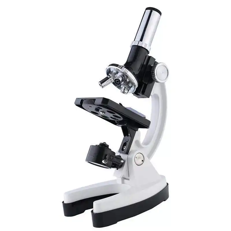 Biological Microscope High Power Metal with Light Source