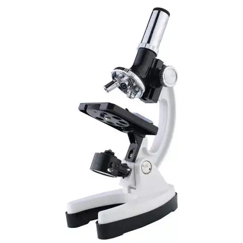 Biological Microscope High Power Metal with Light Source
