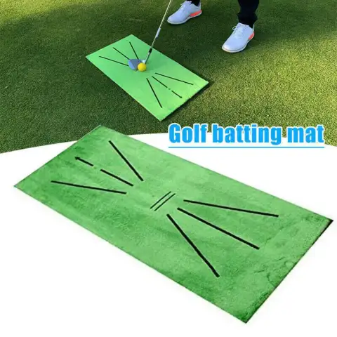 Golf Swing Hitting Mat Family Indoor Mat Thickening Practice