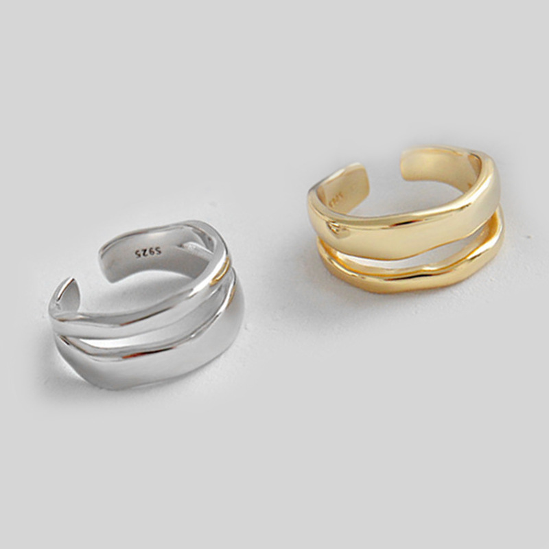 Irregular line ring