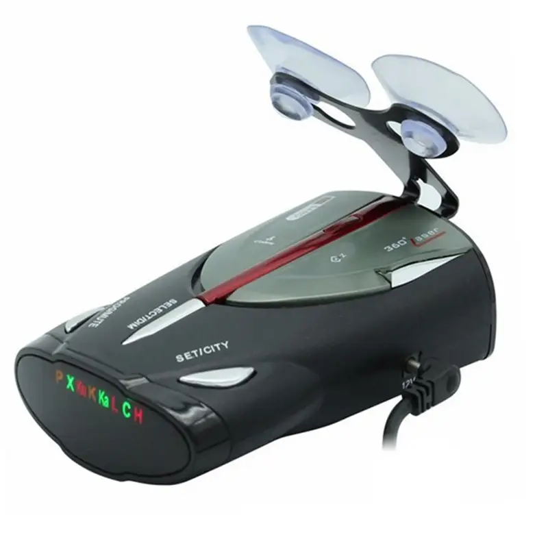 English and Russian bilingual speed measuring radar electronic dog